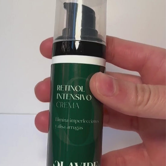 Crema retinol intensivo 0,3 rutina noche cuidado de la piel