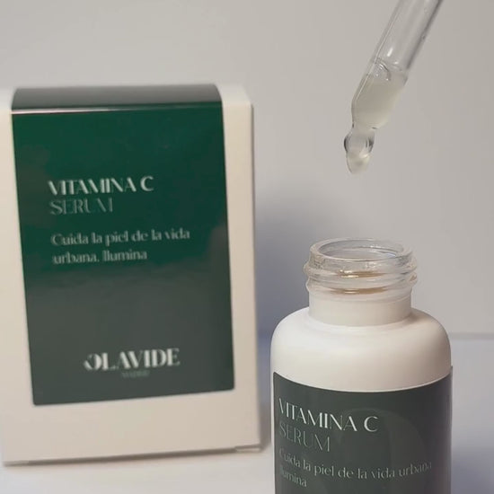 Serum vitamina c luminosidad y oxidacion piel madura