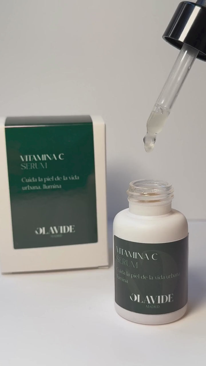 Serum vitamina c luminosidad y oxidacion piel madura