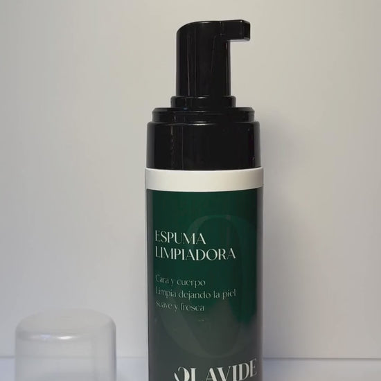 Espuma facial doble limpieza con aloe vera